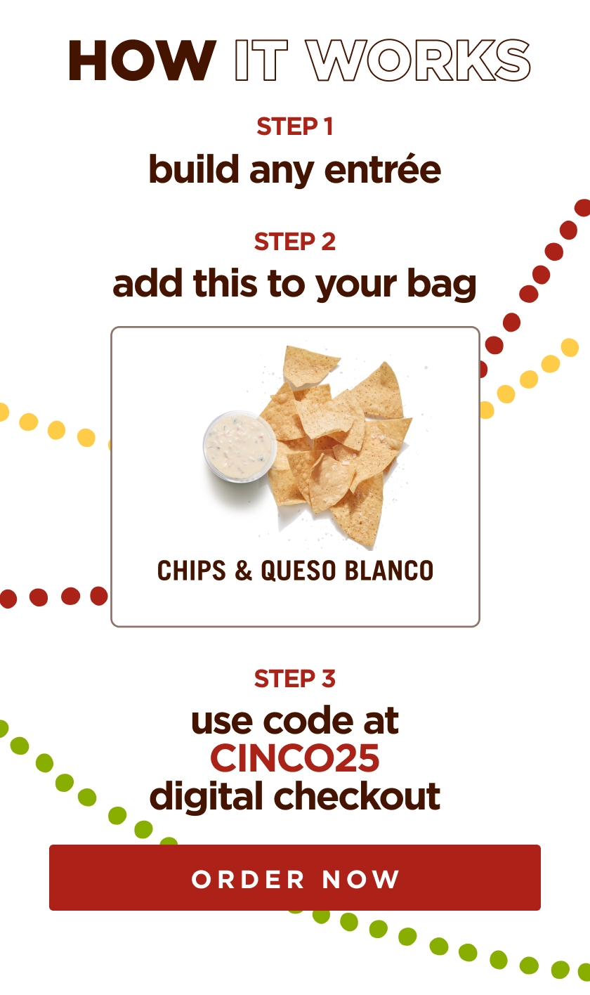 step one: build any entree