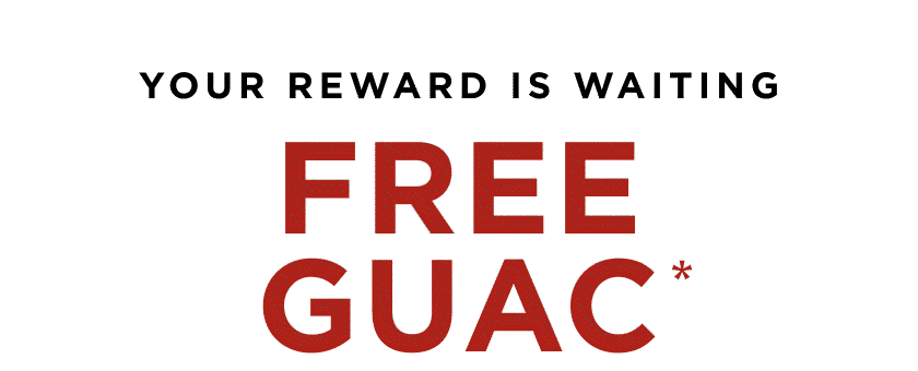 Your Reward is Waiting Free Guac 