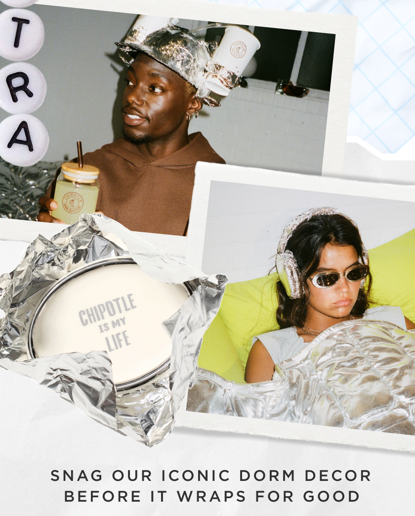 SNAG OUR ICONIC DORM DECOR BEFORE IT WRAPS FOR GOOD