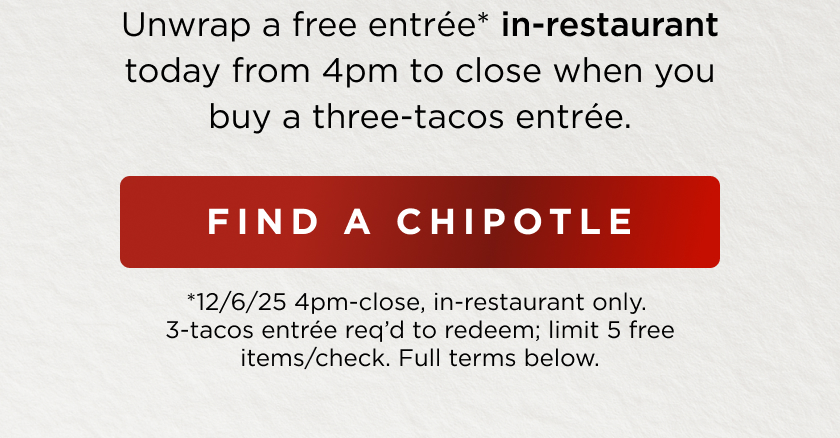 find a chipotle