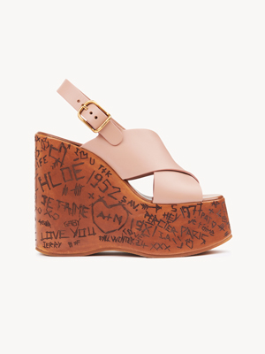 Maxime wedge sandal