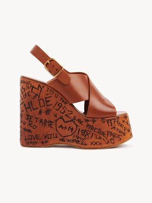 Maxime wedge sandal