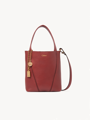 Small Chloé Spin tote bag in grained leather