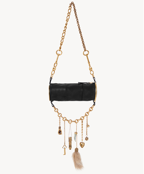 Château Treasures shoulder bag in grained leather