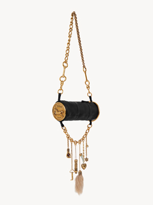 Château Treasures shoulder bag in grained leather