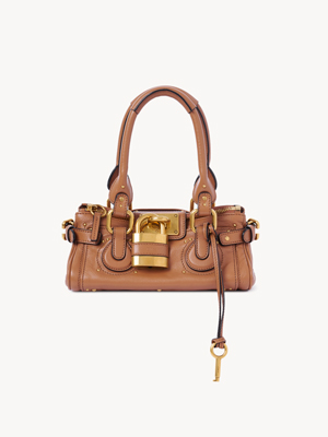 Small Paddington bag in grained leather