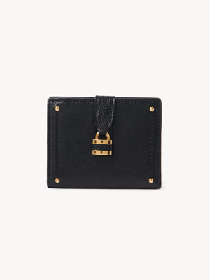 Mini Paddington tri-fold in grained leather