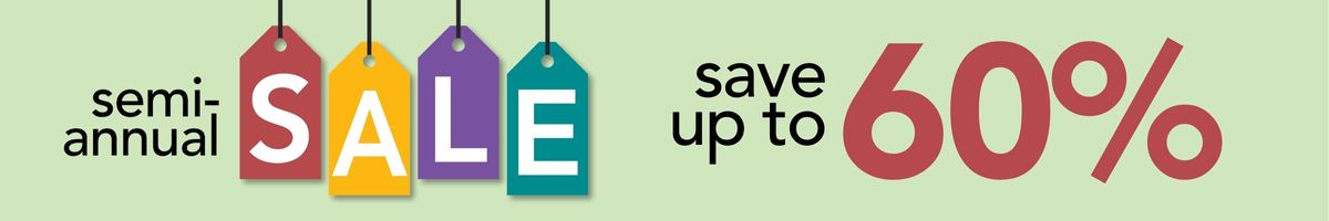 Shop the Semi-Annual Sale