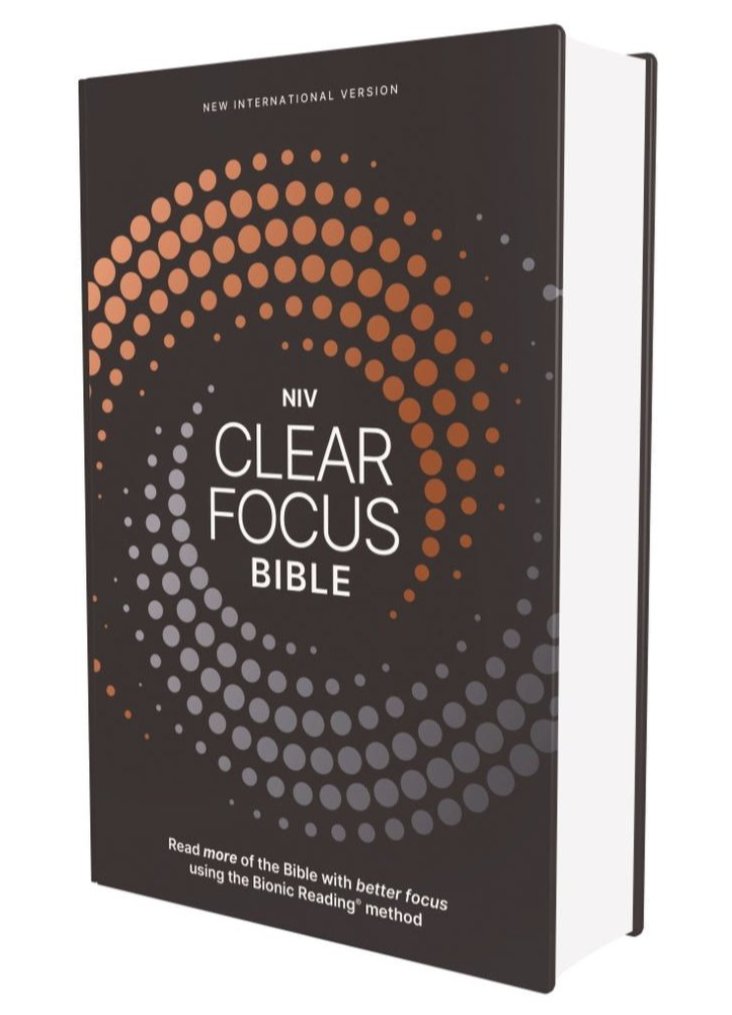 NIV, Clear Focus Bible: Read more of the Bible with better focus