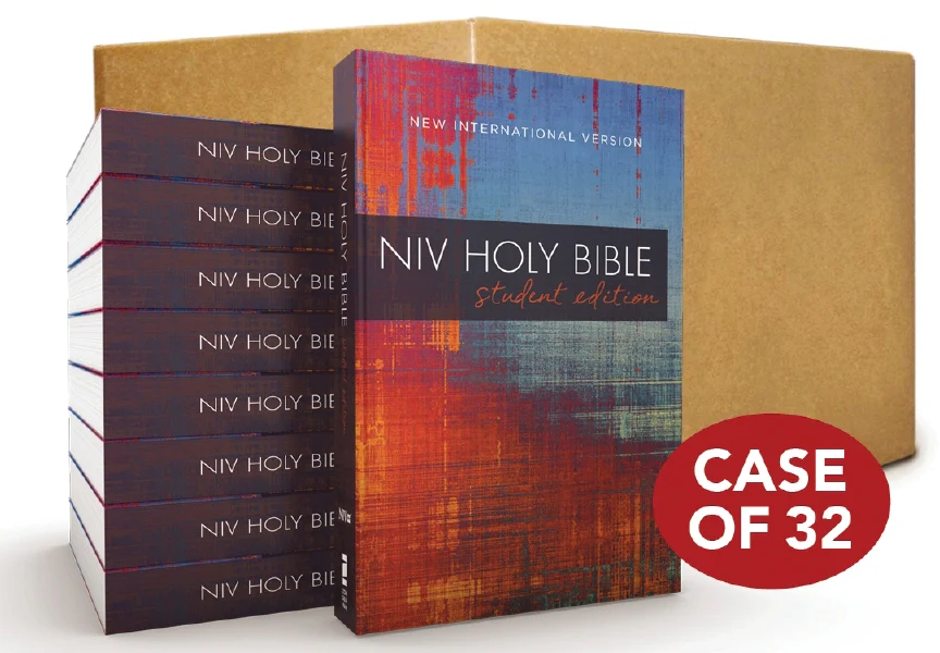 NIV, Outreach Bible, Student Edition, Paperback, Case of 32