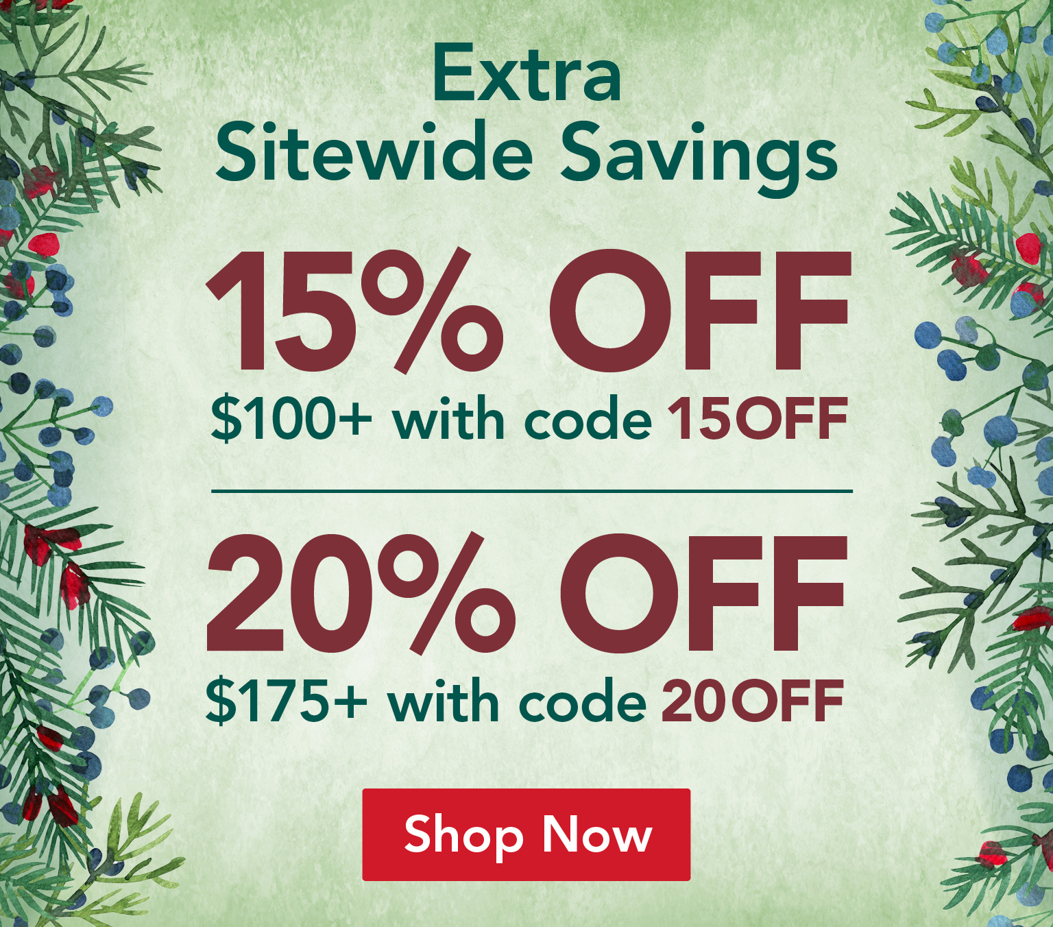 Save an extra 15% off orders $100+ with code MINIISTRY15 when you shop now!