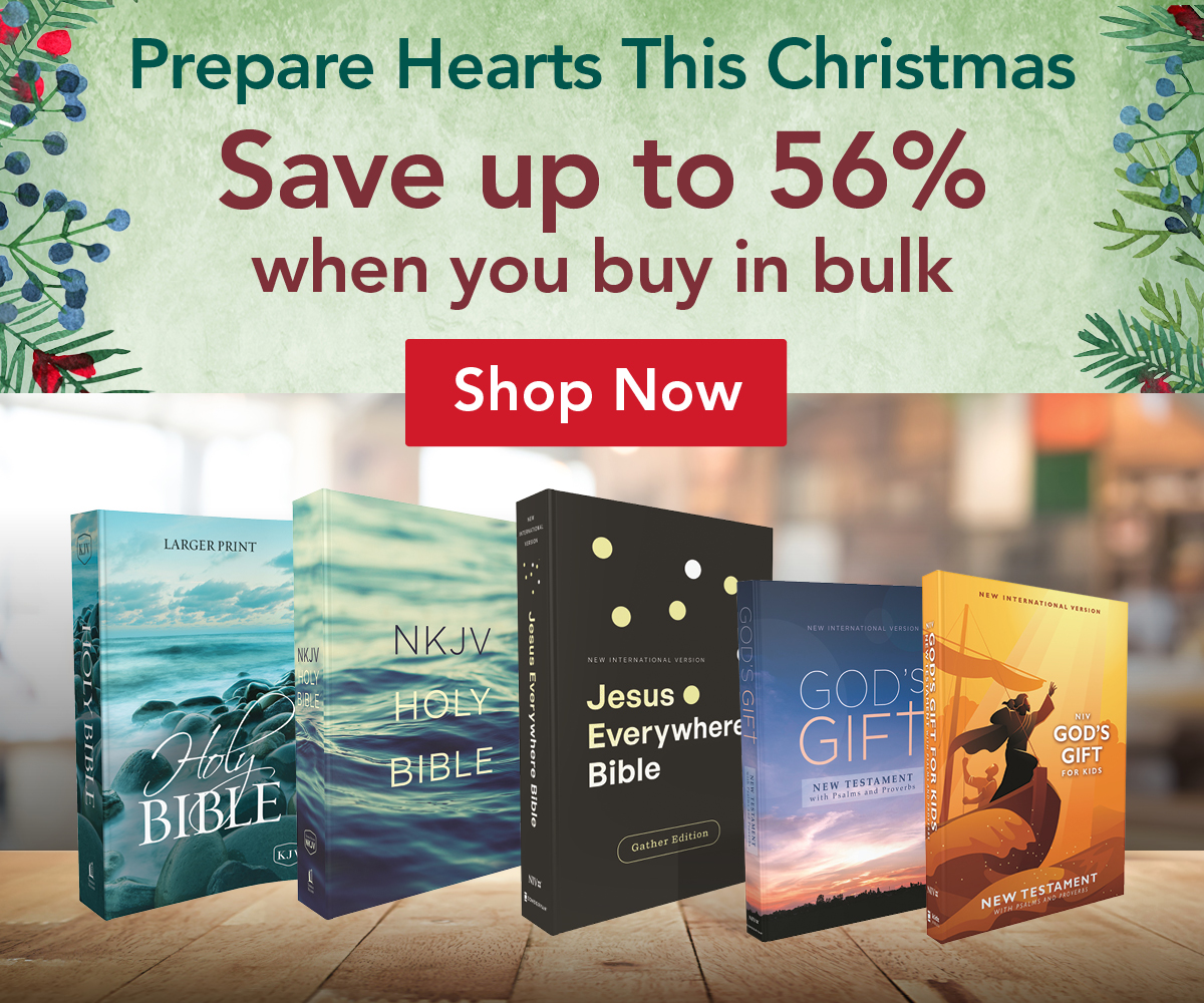 Shop Outreach Bibles and save up to 56% when you buy in bulk