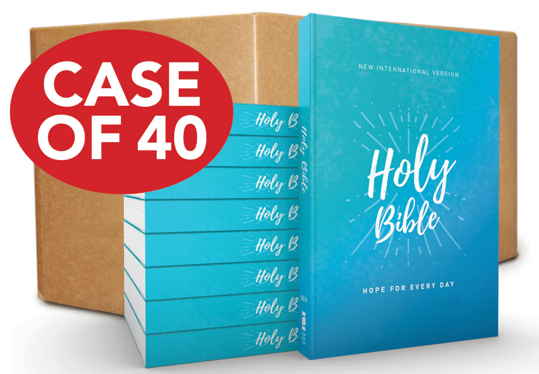 NIV, Holy Bible, Economy Edition, Paperback, Case of 40 Bundle