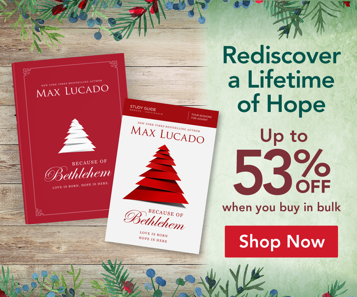 Save up to 53% on Because of Bethlehem