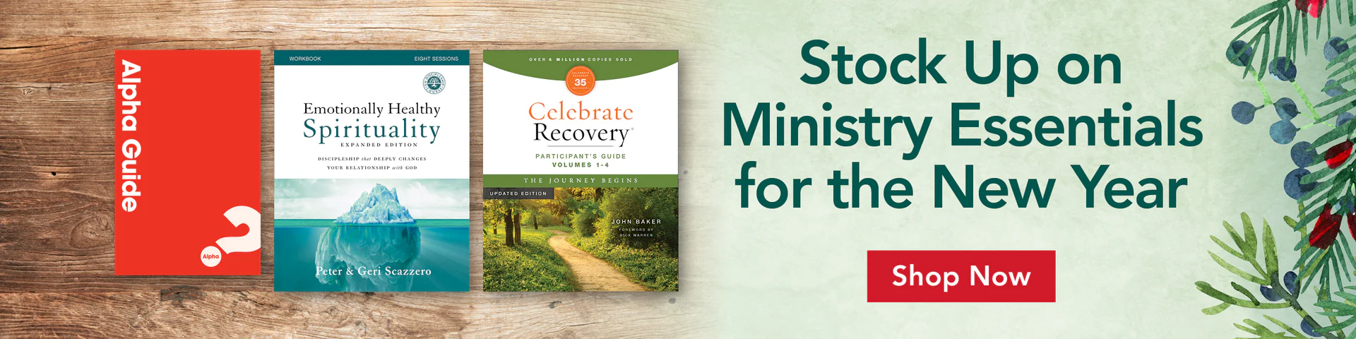 Stock up on Ministry Essentials