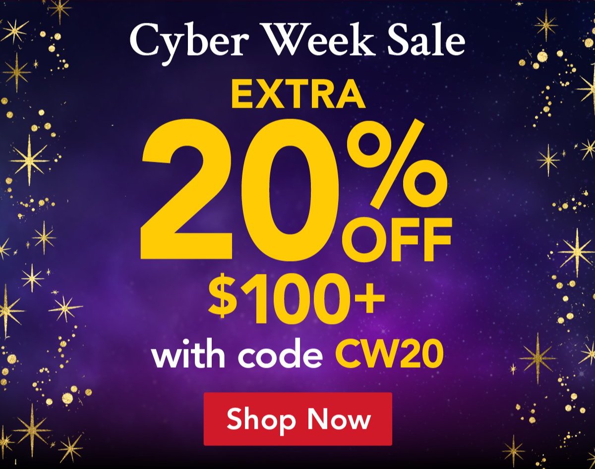 Shop the Cyber Week sale!