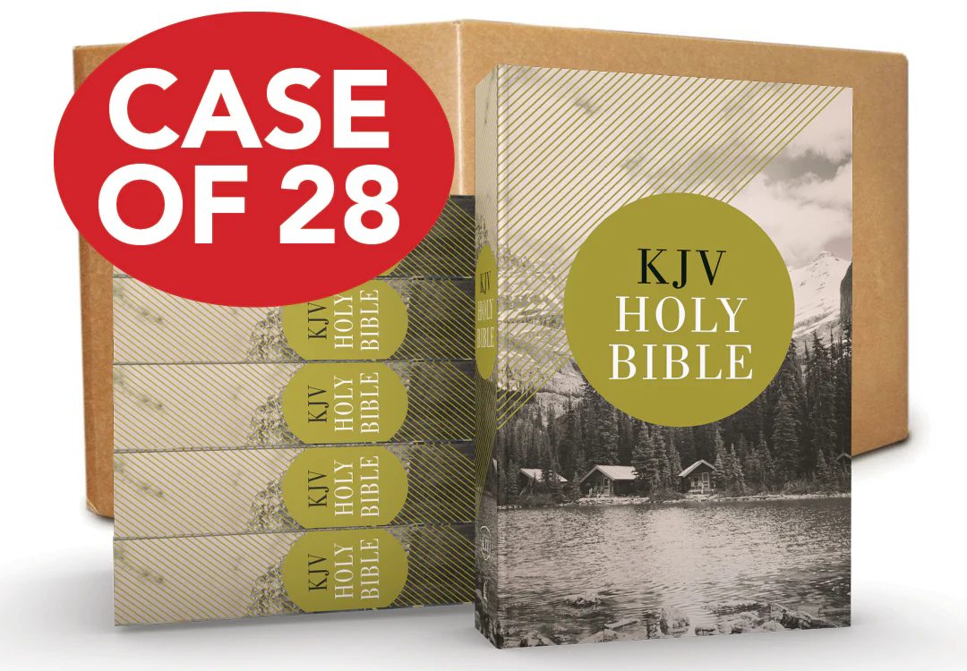 KJV, Value Outreach Bible, Paperback, Case of 28 Bundle