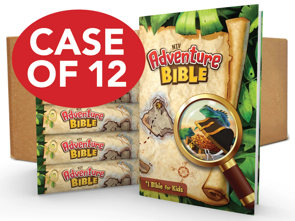  NIV, Adventure Bible, Hardcover, Full Color, Case of 12 Bundle