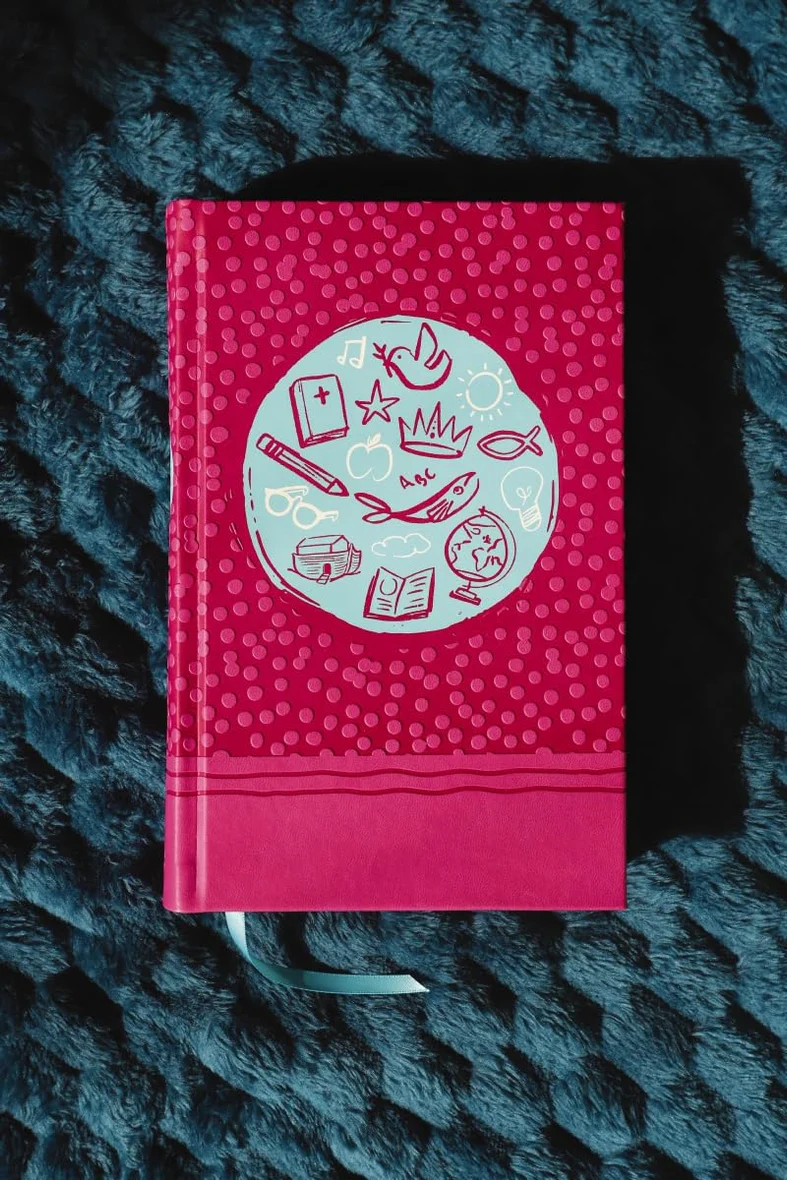  NIrV, Tiny Theologians Bible, Leathersoft over Board, Pink, Comfort Print