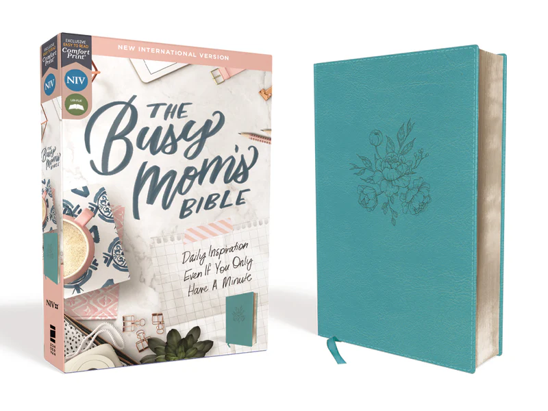 NIV, The Busy Mom's Bible, Red Letter Edition, Comfort Print