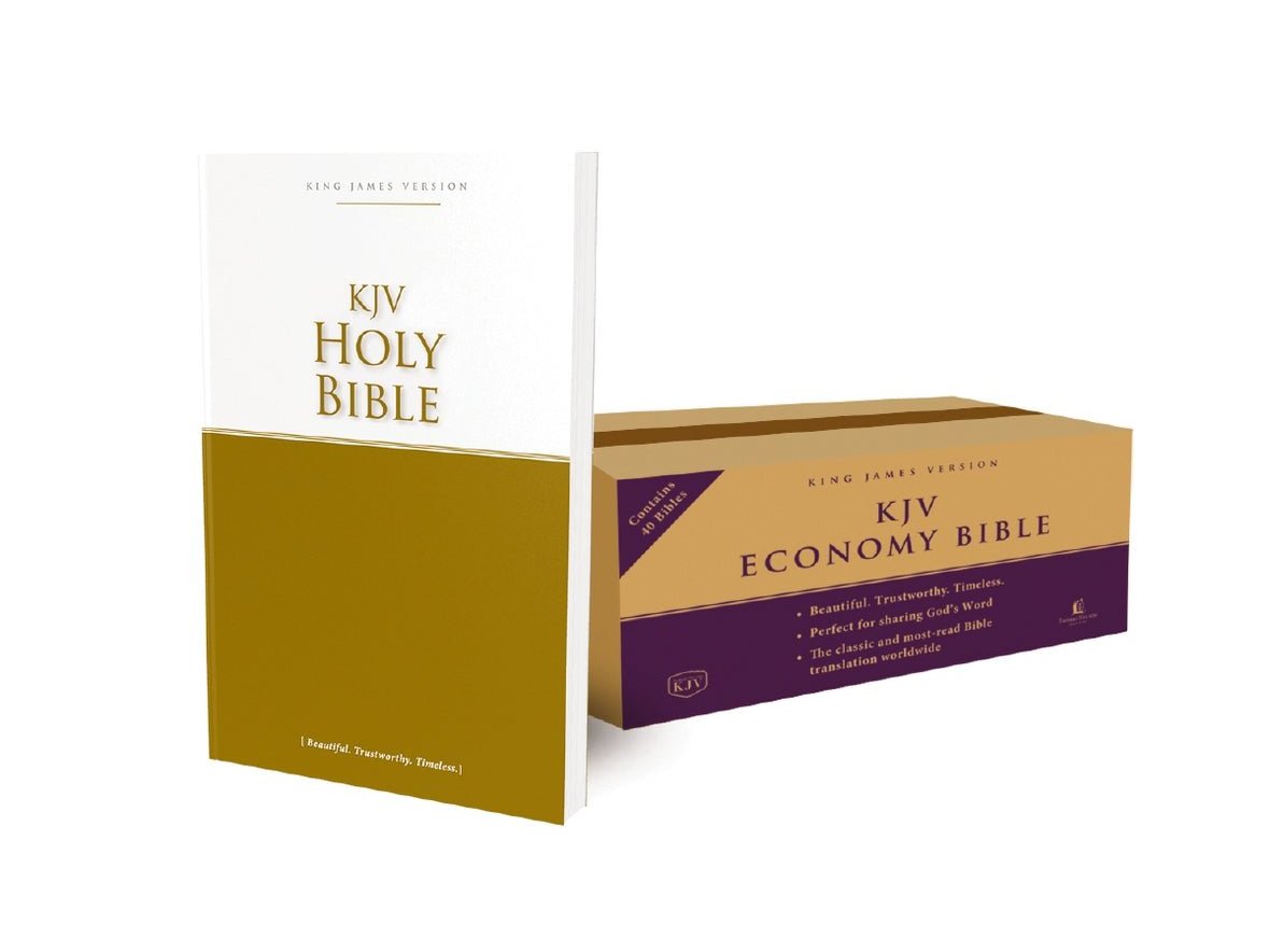 KJV Holy Bible: Economy Paperback, Case of 40