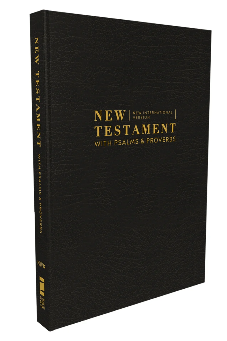 NIV, New Testament with Psalms and Proverbs, Pocket-Sized, Paperback, Comfort Print