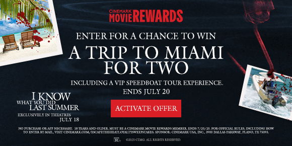 I KNOW WHAT YOU DID LAST SUMMER | ENTER FOR A CHANCE TO WIN A TRIP TO MIAMI FOR TWO | INCLUIDING A VIP SPEEDBOAT TOUR EXPERIENCE | ENDS JULY 20 | ACTIVATE OFFER >