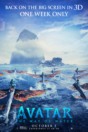 AVATAR THE WAY OF WATER RE-RELEASE