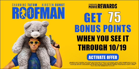ROOFMAN | GET 75 BONUS POINTS WHEN YOU SEE IT THROUGH 10/19 | ACTIVATE OFFER > 