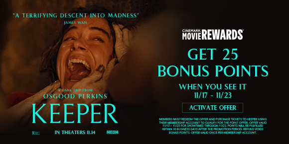 KEEPER | GET 25 BONUS POINTS | WHEN YOU SEE IT 11/17 - 11/23 | ACTIVATE OFFER >