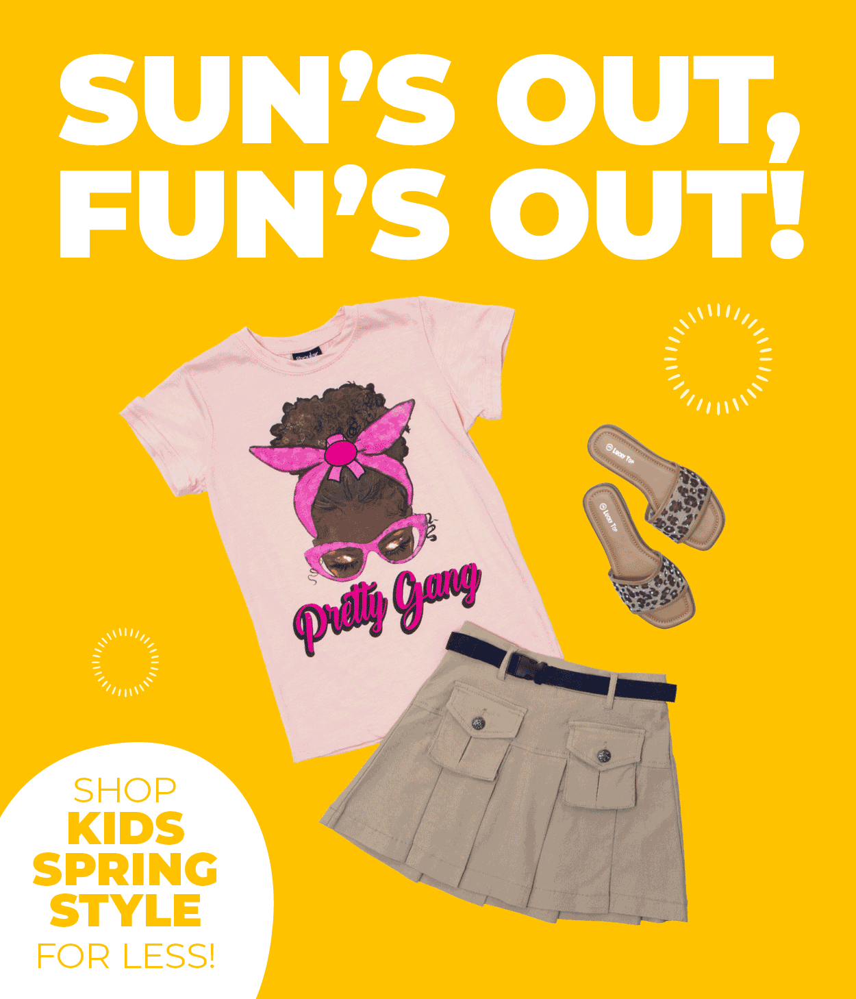 Sun's Out, Fun's Out — Shop Kids Spring Style