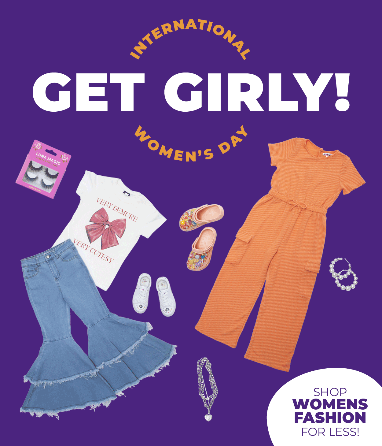 International Women's Day — Get Girly!