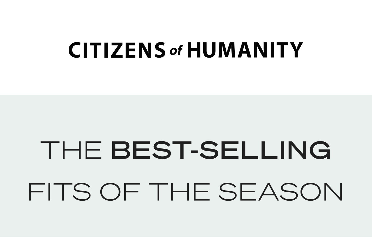 The Best-Selling Fits of the Season
