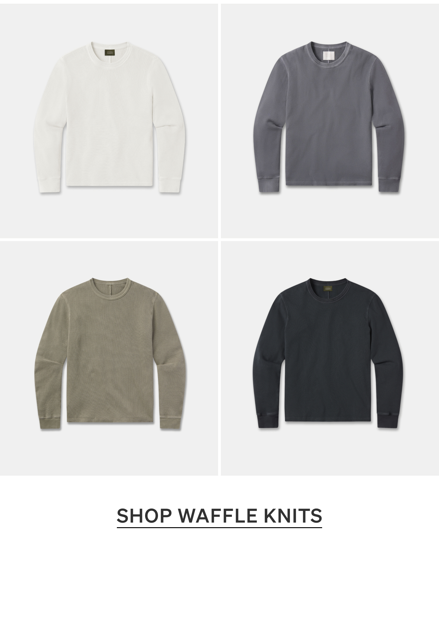 Shop Waffle Knits