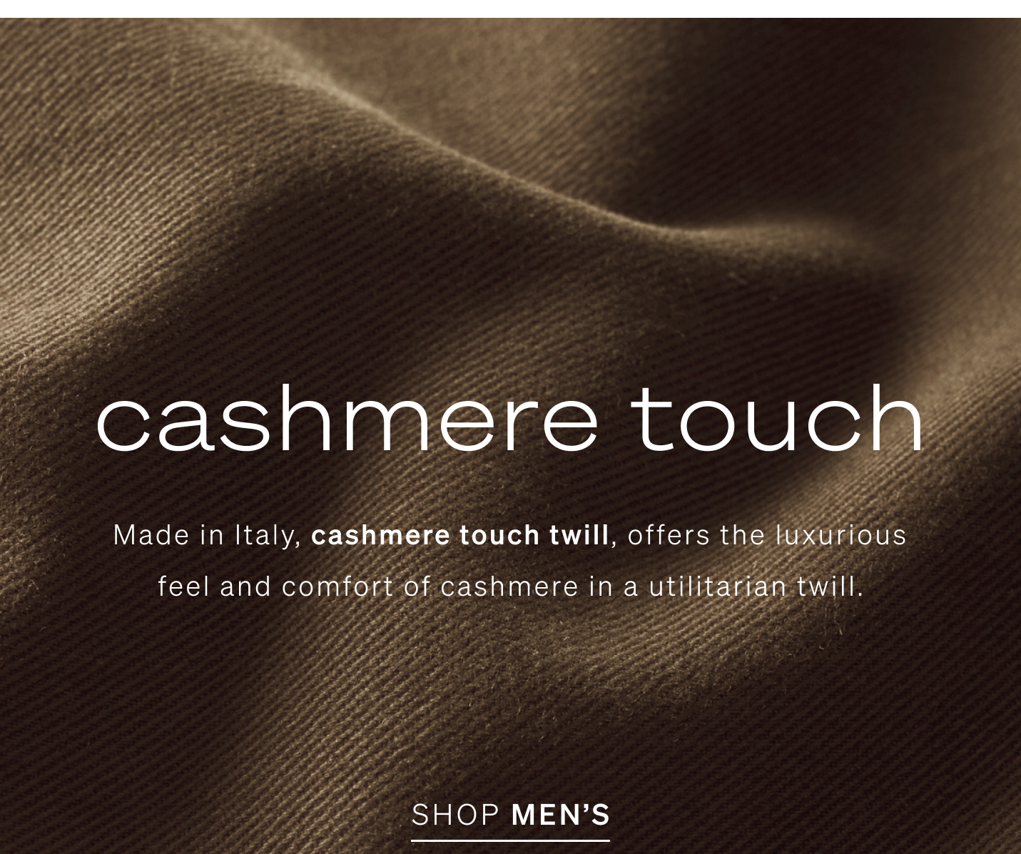 Shop Men's Cashmere Touch
