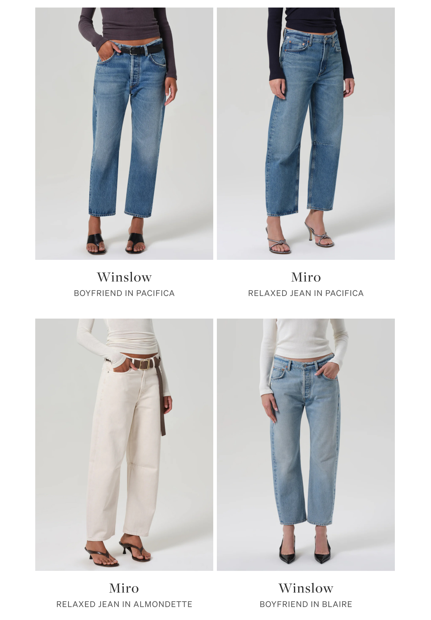 Shop Back in Stock Styles