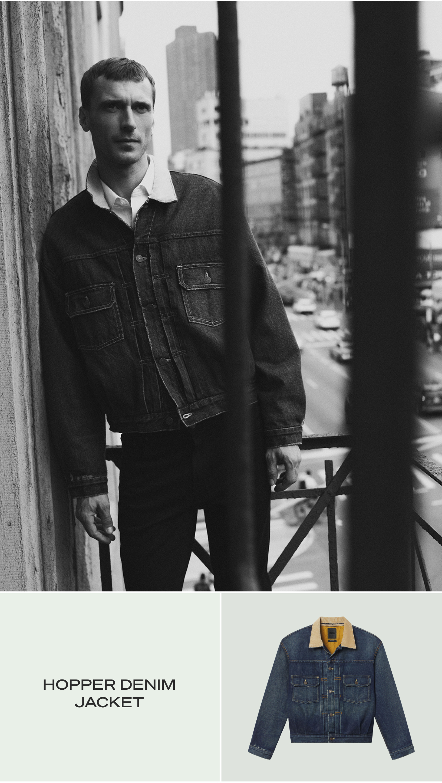 Shop the Hopper Denim Jacket