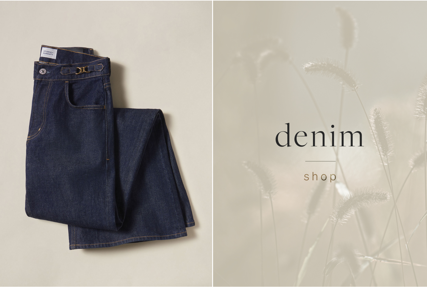 Shop new in denim