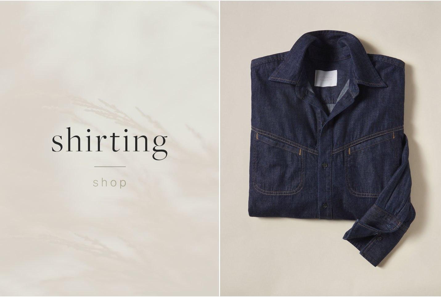 Shop new in shirting