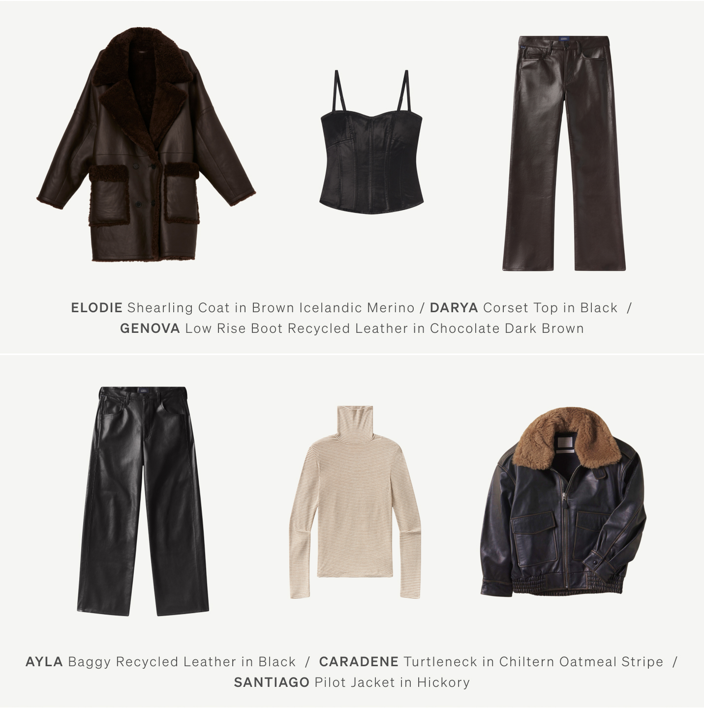 Shop the Leather & Suede Edit