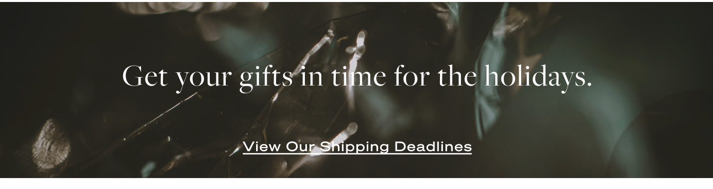 Get Your Gifts in time for the Holidays