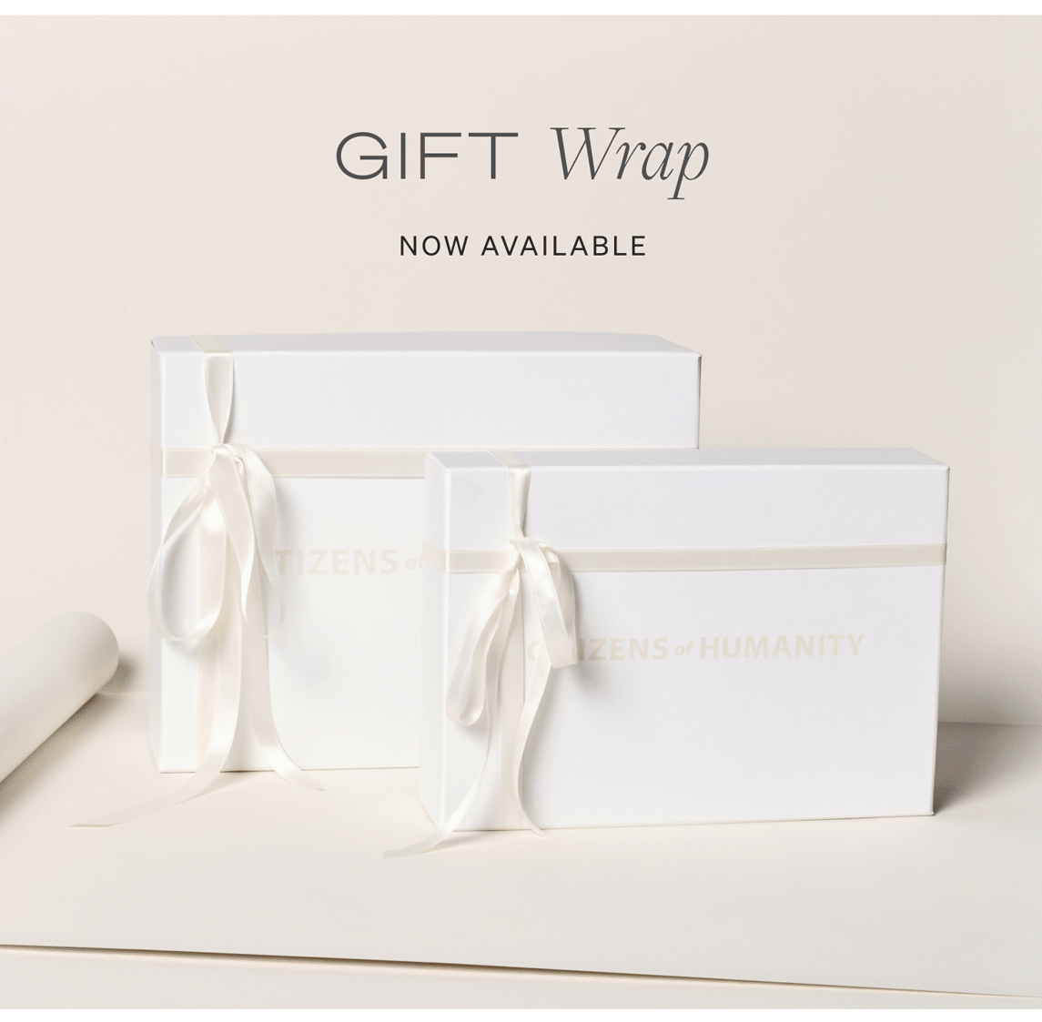 Gift Wrap & Gift Cards now available