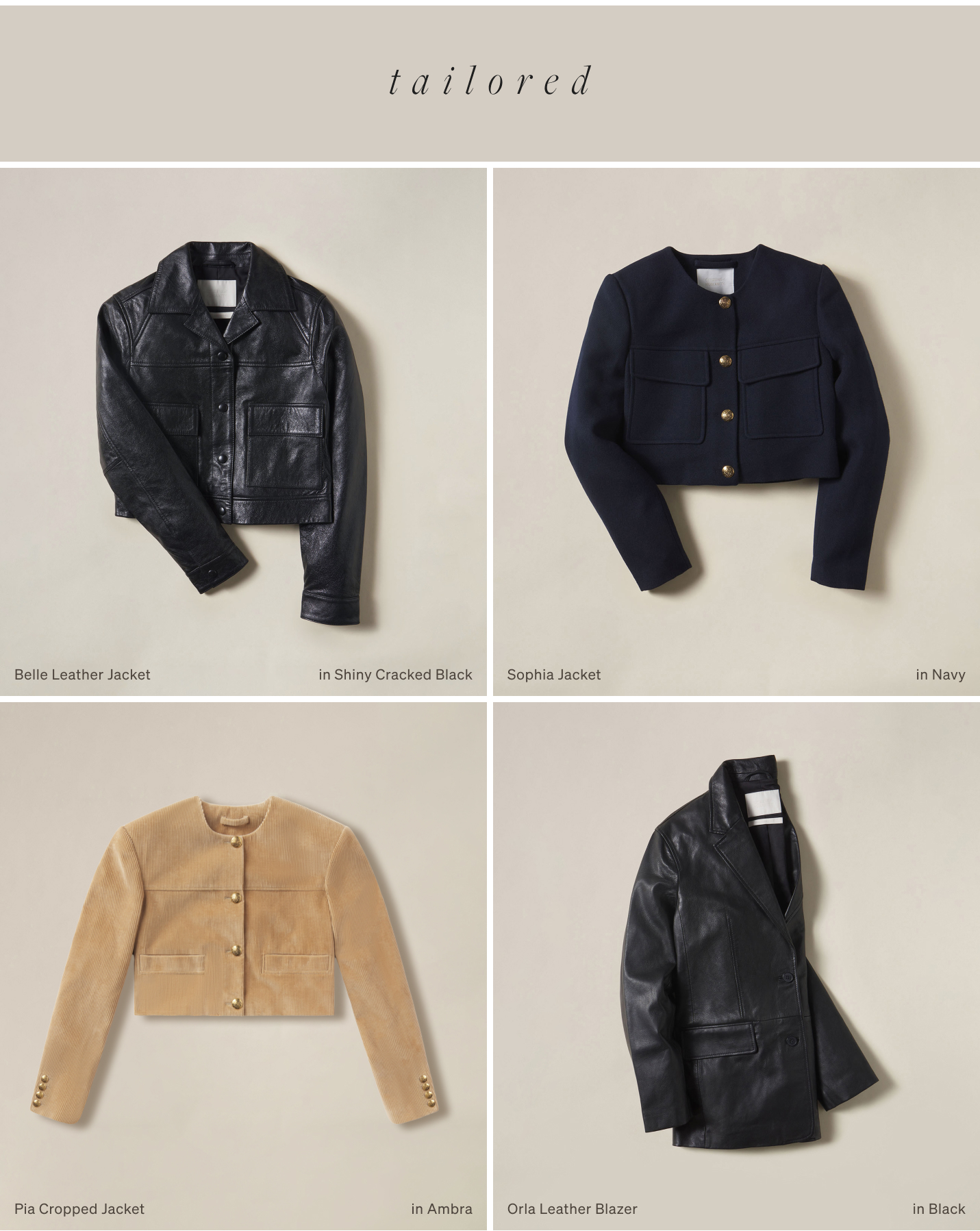 Shop Tailored Jackets