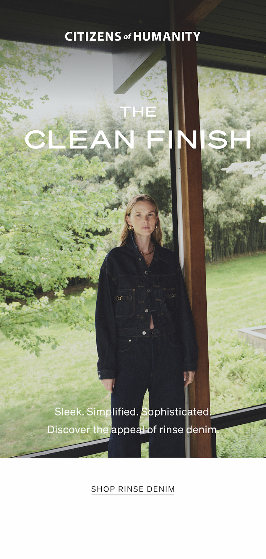 The Clean Finish – Shop Rinse Denim