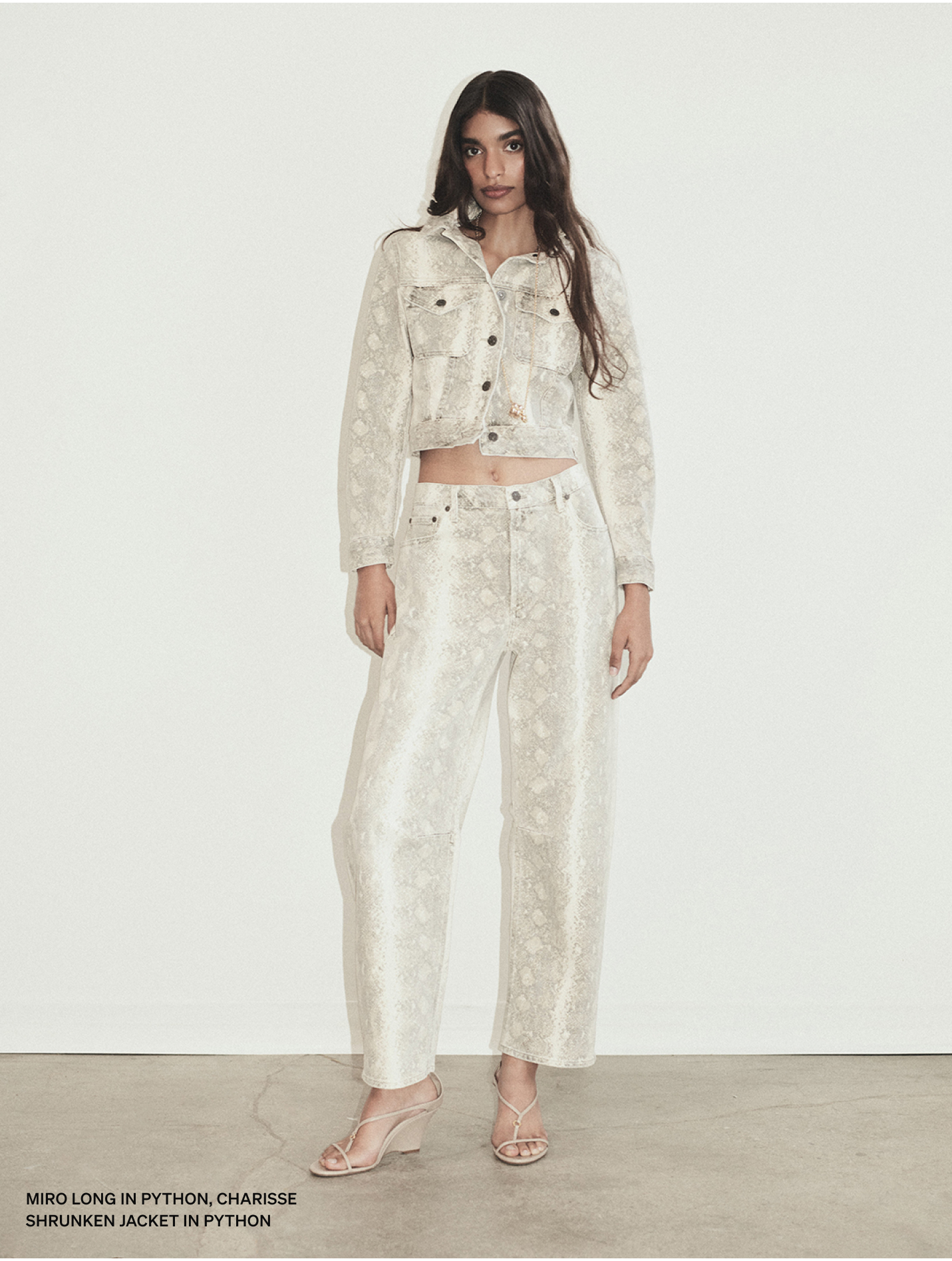 Shop the Miro Long & Charisse Shrunken Jacket