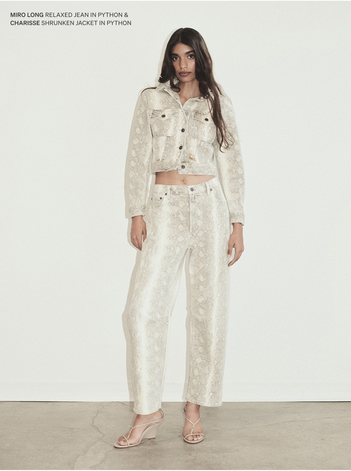 Shop the Miro Long & Charisse Shrunken Jacket 
