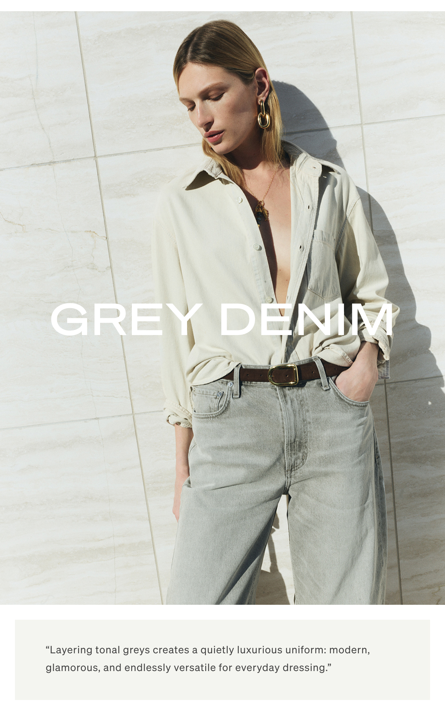 Grey Denim