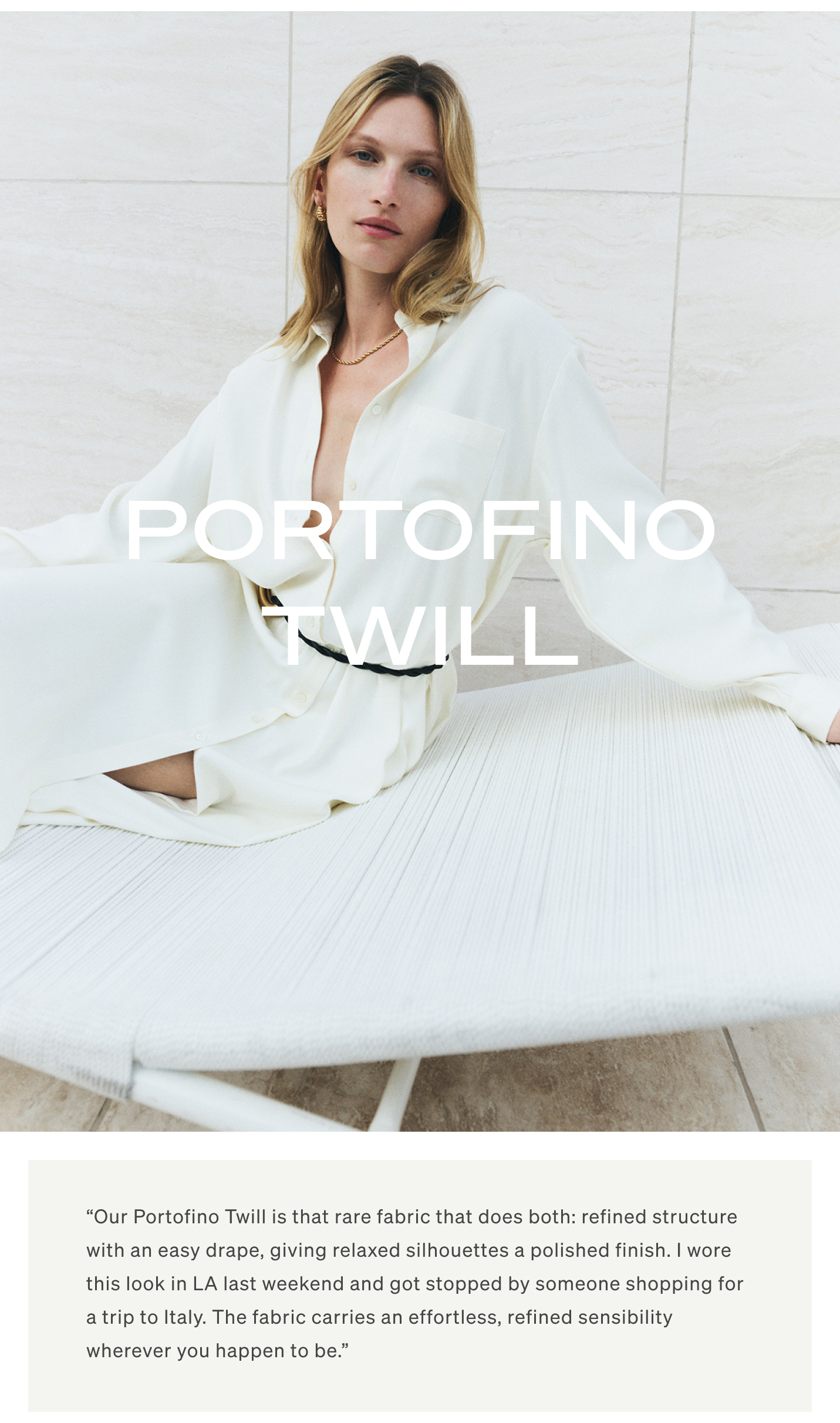 Shop Portofino Twill