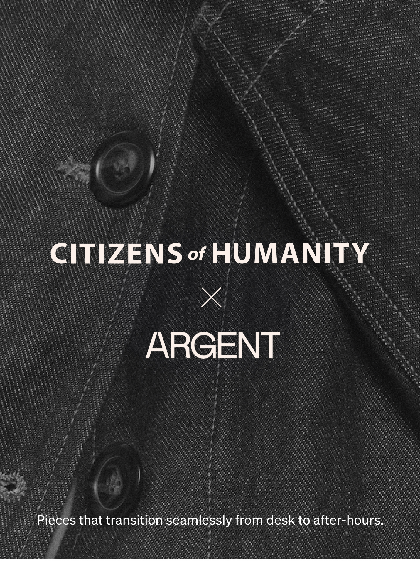 Citizens of Humanity x ARGENT