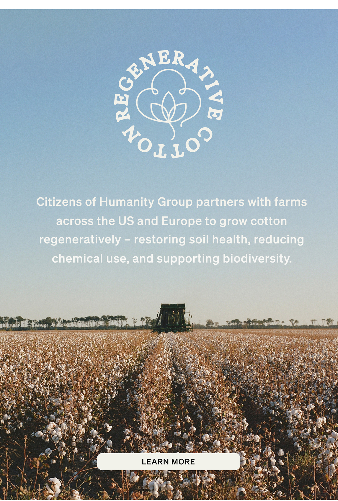Learn More About Our Regenerative Cotton Program